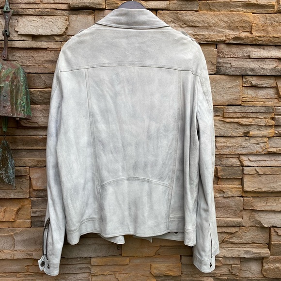 Jakett men’s NWOT XL suede distressed leather jacket - Picture 8 of 16